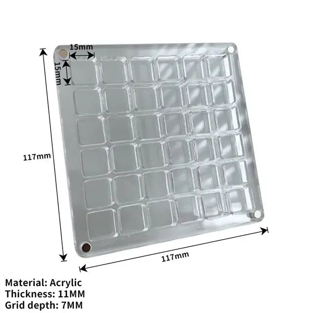 Clear Acrylic Shell Organizer